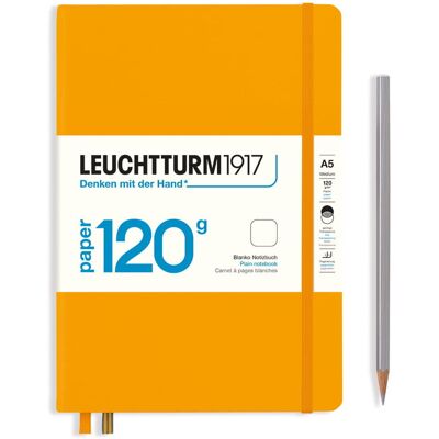 Notatnik Leuchtturm1917 Medium A5, 120g, Gładki, Rising Sun Notatnik Leuchtturm1917 Medium A5, 120g, Gładki, Rising Sun