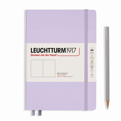 Notatnik Leuchtturm1917 Medium A5, Gładki, Lilac Notatnik Leuchtturm1917 Medium A5, Gładki, Lilac