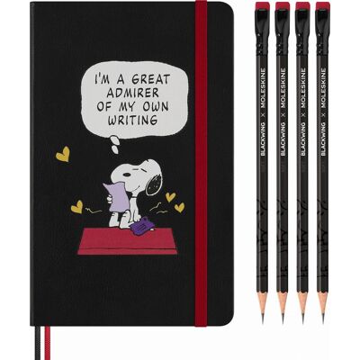 Notatnik Moleskine L Peanuts + 4 ołówki Blackwing Notatnik Moleskine L Peanuts + 4 ołówki Blackwing