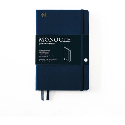 Notatnik Monocle by Leuchtturm1917 Paperback B6+, Twarda Oprawa, Kropki, Granatowy Notatnik Monocle by Leuchtturm1917 Paperback B6+, Twarda Oprawa, Kropki, Granatowy