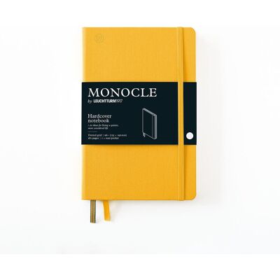 Notatnik Monocle by Leuchtturm1917 Paperback B6+, Twarda Oprawa, Kropki, Żółty Notatnik Monocle by Leuchtturm1917 Paperback B6+, Twarda Oprawa, Kropki, Żółty