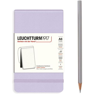 Notatnik Reporterski Leuchtturm1917 Pocket A6 Kropki Lilac Notatnik Reporterski Leuchtturm1917 Pocket A6 Kropki Lilac