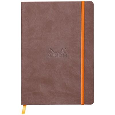 Notatnik Rhodia A5, Miękka Oprawa, Kropki, Czekoladowy Notatnik Rhodia A5, Miękka Oprawa, Kropki, Czekoladowy