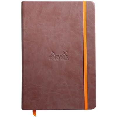 Notatnik Rhodia A5, Twarda Oprawa, Linie, Brązowy Notatnik Rhodia A5, Twarda Oprawa, Linie, Brązowy