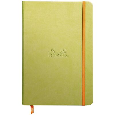 Notatnik Rhodia A5, Twarda Oprawa, Linie, Zielony Notatnik Rhodia A5, Twarda Oprawa, Linie, Zielony