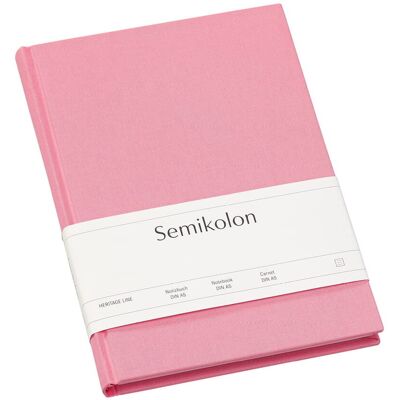 Notatnik Semikolon A5, linie, flamingo Notatnik Semikolon A5, linie, flamingo