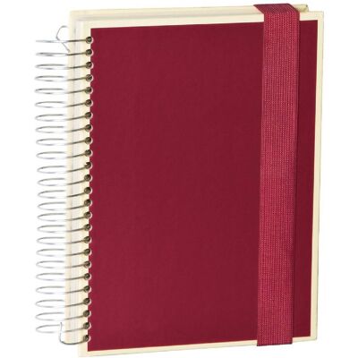 Notatnik Semikolon Mucho A5 burgundowy Notatnik Semikolon Mucho A5 burgundowy