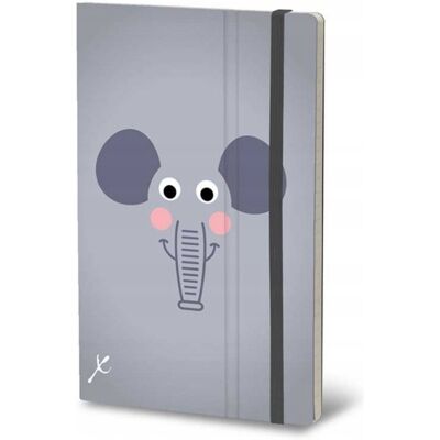 PBS Connect Polska Notatnik Stifflex 13X21Cm 192 Strony Elephant PBS Connect Polska Notatnik Stifflex 13X21Cm 192 Strony Elephant