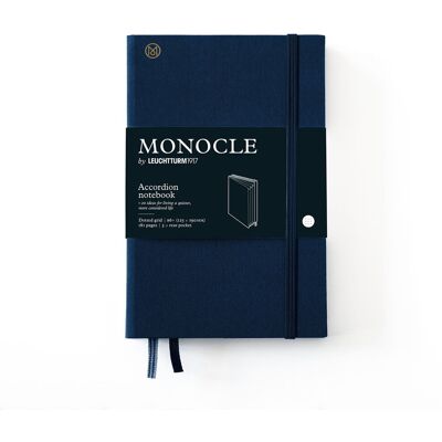 Notatnik z Organizerem Monocle by Leuchtturm1917 Granatowy Notatnik z Organizerem Monocle by Leuchtturm1917 Granatowy