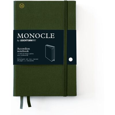 Notatnik z Organizerem Monocle by Leuchtturm1917 Olive Notatnik z Organizerem Monocle by Leuchtturm1917 Olive