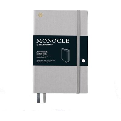 Notatnik z Organizerem Monocle by Leuchtturm1917 Szary Notatnik z Organizerem Monocle by Leuchtturm1917 Szary
