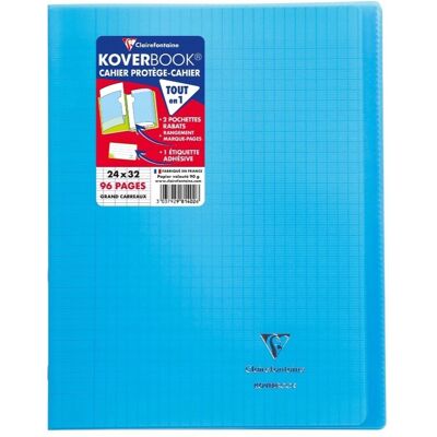 Clairefontaine Notatnik / Zeszyty okładka miękka A4, Liniatura Seyes 96 kartek, niebieski Clairefontaine Notatnik / Zeszyty okładka miękka A4, Liniatura Seyes 96 kartek, niebieski