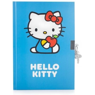 Pyramid Notes A5 z kłódką Hello Kitty w szerokie linie 80k Twarda oprawa Pyramid Notes A5 z kłódką Hello Kitty w szerokie linie 80k Twarda oprawa