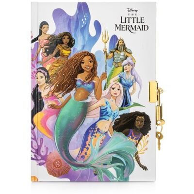 Pyramid Notes A5 Disney Mała Syrenka pamiętnik zamykany na kłódkę 120 kartek Pyramid Notes A5 Disney Mała Syrenka pamiętnik zamykany na kłódkę 120 kartek