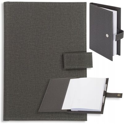 Scriba Notes A5 Wymienny Wkład Etui Avena Szary Kratka Kropki Linie Czysty Scriba Notes A5 Wymienny Wkład Etui Avena Szary Kratka Kropki Linie Czysty