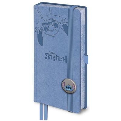 Pyramid Notes A5 z gumką Disney Lilo i Stitch Monochrome 96 kartek w linie w twardej oprawie Pyramid Notes A5 z gumką Disney Lilo i Stitch Monochrome 96 kartek w linie w twardej oprawie