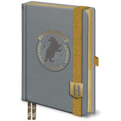 Pyramid Notes A5 z gumką Harry Potter Hufflepuff 96 kartek w linie w twardej oprawie Pyramid Notes A5 z gumką Harry Potter Hufflepuff 96 kartek w linie w twardej oprawie