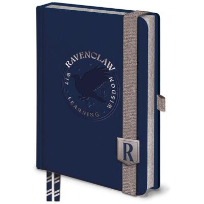 Pyramid Notes A5 z gumką Harry Potter Ravenclaw 96 kartek w linie w twardej oprawie Pyramid Notes A5 z gumką Harry Potter Ravenclaw 96 kartek w linie w twardej oprawie