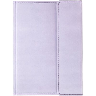 Inny producent Notes książkowy zapinany lawendowy a5 flok linia kratka czysty kropki Inny producent Notes książkowy zapinany lawendowy a5 flok linia kratka czysty kropki