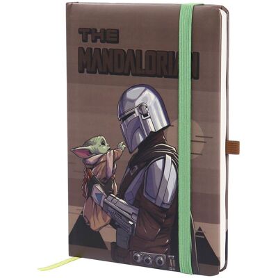 Kemis - House of Gadgets Notes lub pamiętnik A5 Disney Mandalorian - produkt licencyjny Kemis - House of Gadgets Notes lub pamiętnik A5 Disney Mandalorian - produkt licencyjny