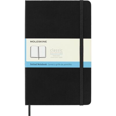 Notes Moleskine Classic L (13x21cm) W Kropki, Twarda Oprawa, Czarny Notes Moleskine Classic L (13x21cm) W Kropki, Twarda Oprawa, Czarny