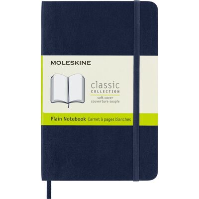 Notes Moleskine Classic P (9x14cm) Gładki, Miękka Oprawa, Granatowy Notes Moleskine Classic P (9x14cm) Gładki, Miękka Oprawa, Granatowy