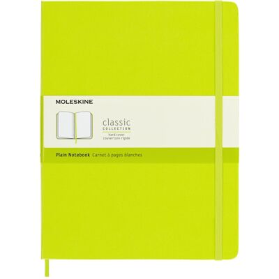 Notes Moleskine XL (19x25cm) gładki, twarda oprawa, Lemon Green, 192 stron Notes Moleskine XL (19x25cm) gładki, twarda oprawa, Lemon Green, 192 stron