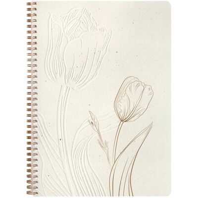 Clairefontaine Notes na spirali A4 Tulip paper Clairefontaine Notes na spirali A4 Tulip paper
