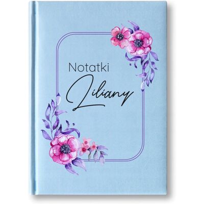 inna (Inny) Notes personalizacja JASNY BŁĘKITNY A5 PREZENT nadruk UV inna (Inny) Notes personalizacja JASNY BŁĘKITNY A5 PREZENT nadruk UV