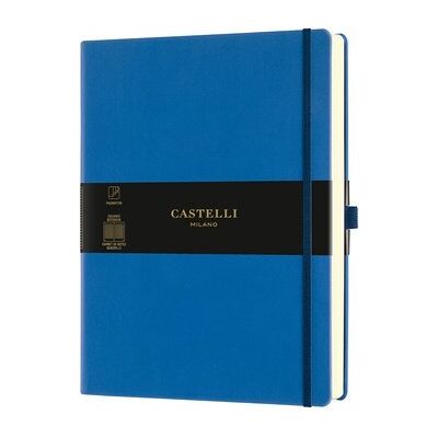 Herlitz Notes w kratkę, Castelli Aquarella Blue Sea Herlitz Notes w kratkę, Castelli Aquarella Blue Sea