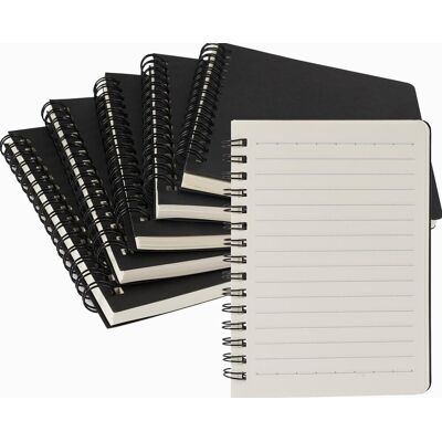 Inny producent NOTESY 6 SZTUK A6 MAŁE ZESZYTY NA SPIRALI KRATKA CZARNE Inny producent NOTESY 6 SZTUK A6 MAŁE ZESZYTY NA SPIRALI KRATKA CZARNE