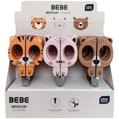 Inny producent Nożyczki 13cm BB Friends (12szt) Inny producent Nożyczki 13cm BB Friends (12szt)