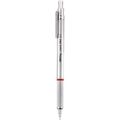 Ołówek Automatyczny Rapid Pro - Rotring - 0,5 Mm, Srebrny 1904255 Ołówek Automatyczny Rapid Pro - Rotring - 0,5 Mm, Srebrny 1904255
