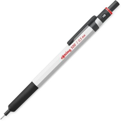 Ołówek automatyczny ROTRING 500 - 0,5 mm - biały Ołówek automatyczny ROTRING 500 - 0,5 mm - biały