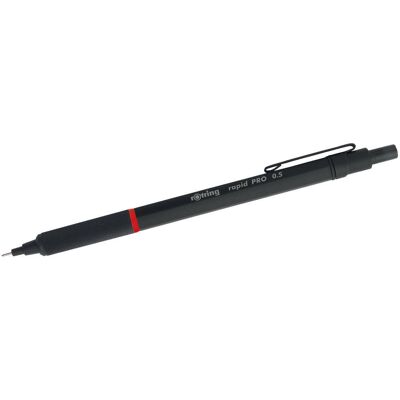 Ołówek Automatyczny Rotring Rapid Pro Czarny 0,5 M, Czarny 1904258 Ołówek Automatyczny Rotring Rapid Pro Czarny 0,5 M, Czarny 1904258