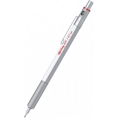 Ołówek Automatyczny Rotring Tikky 600 0,7 Srebrny Ołówek Automatyczny Rotring Tikky 600 0,7 Srebrny