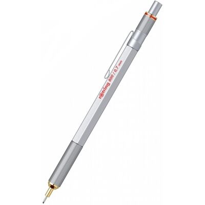 Ołówek Automatyczny Rotring Tikky 800 0,7 Srebrny Ołówek Automatyczny Rotring Tikky 800 0,7 Srebrny