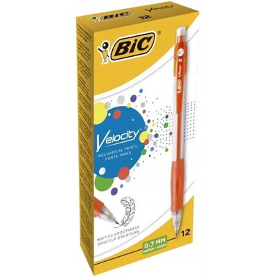 Ołówek Automatyczny Velocity 0.7Mm (12Szt) Bic Ołówek Automatyczny Velocity 0.7Mm (12Szt) Bic