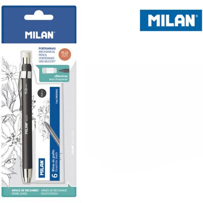 Milan Ołówek Kubuś Touch, 5,2 mm + grafity Milan Ołówek Kubuś Touch, 5,2 mm + grafity