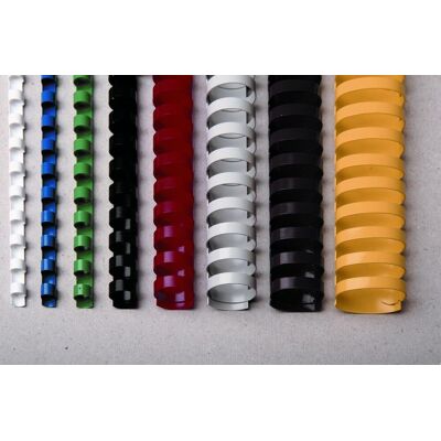 Opus, Grzbiet Plastikowy Do Bindowania 28 Mm Czarny, 3080033204 Opus, Grzbiet Plastikowy Do Bindowania 28 Mm Czarny, 3080033204