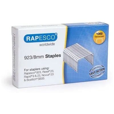 Outlet Rapesco RA-1236 Zszywki paczka 1000 923/8 mm uniwersalne precyzyjne Outlet Rapesco RA-1236 Zszywki paczka 1000 923/8 mm uniwersalne precyzyjne