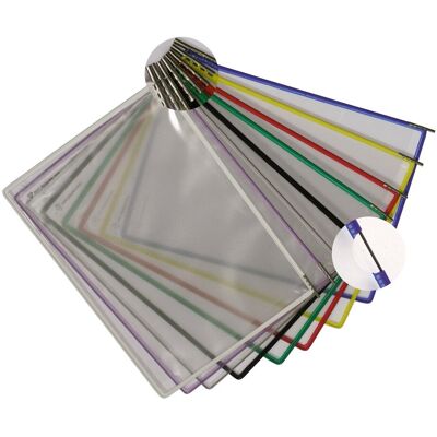Tarifold Panele Prezentacyjne, A4, Mix Kolorów, 10 Sztuk Tarifold Panele Prezentacyjne, A4, Mix Kolorów, 10 Sztuk
