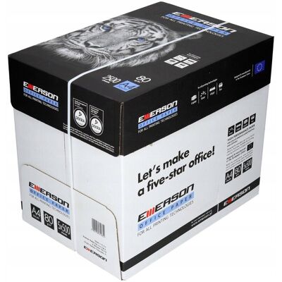 EMERSON Papier Ksero A4 80g Karton- 5 Ryz EMERSON Papier Ksero A4 80g Karton- 5 Ryz