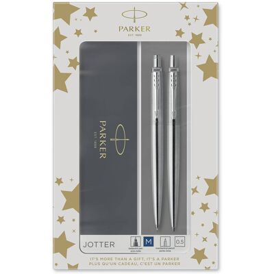 Parker długopis i ołówek, Duo Jotter Stainless Steel CT, 2093256 Parker długopis i ołówek, Duo Jotter Stainless Steel CT, 2093256
