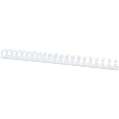 Office Products PBS Connect, plastikowe grzbiety do bindowania, 25 mm, białe, 50 sztuk Office Products PBS Connect, plastikowe grzbiety do bindowania, 25 mm, białe, 50 sztuk