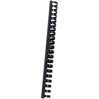 Office Products PBS Connect, plastikowe grzbiety do bindowania, 25 mm, czarne, 50 sztuk Office Products PBS Connect, plastikowe grzbiety do bindowania, 25 mm, czarne, 50 sztuk