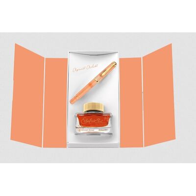 Pelikan Classic M200 M Apricot Achat Pióro wieczne na tłoczek + atrament Pelikan Classic M200 M Apricot Achat Pióro wieczne na tłoczek + atrament