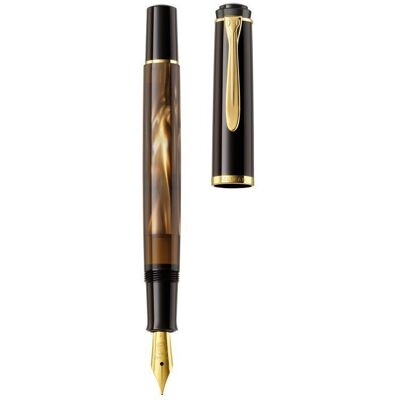 Pelikan Classic M200 Pióro wieczne B Brąz marmurkowy tłoczek Pelikan Classic M200 Pióro wieczne B Brąz marmurkowy tłoczek
