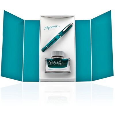 Pelikan Classic M205 Pióro wieczne Apatite B + atrament Pelikan Classic M205 Pióro wieczne Apatite B + atrament