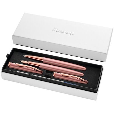 HAMELIN POLSKA 6 Pelikan, Pióro Wieczne Pelikan +Pióro Kulkowe Jazz Noble Elegance Rose HAMELIN POLSKA 6 Pelikan, Pióro Wieczne Pelikan +Pióro Kulkowe Jazz Noble Elegance Rose